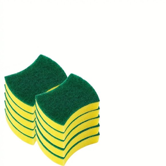 10/30pcs Polyester Cleaning Sponge, Daily Cleaning Sponge For Kitchen - Picture 2 of 8